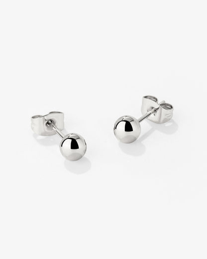 Bubbly Studs Small Silber