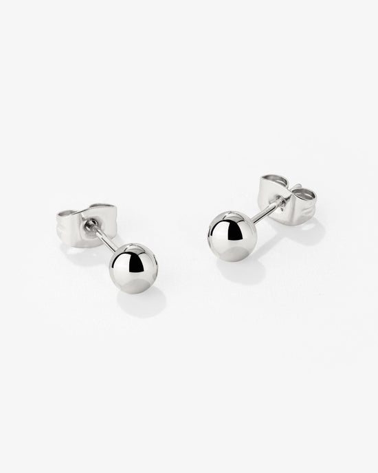 Bubbly Studs Small Silber
