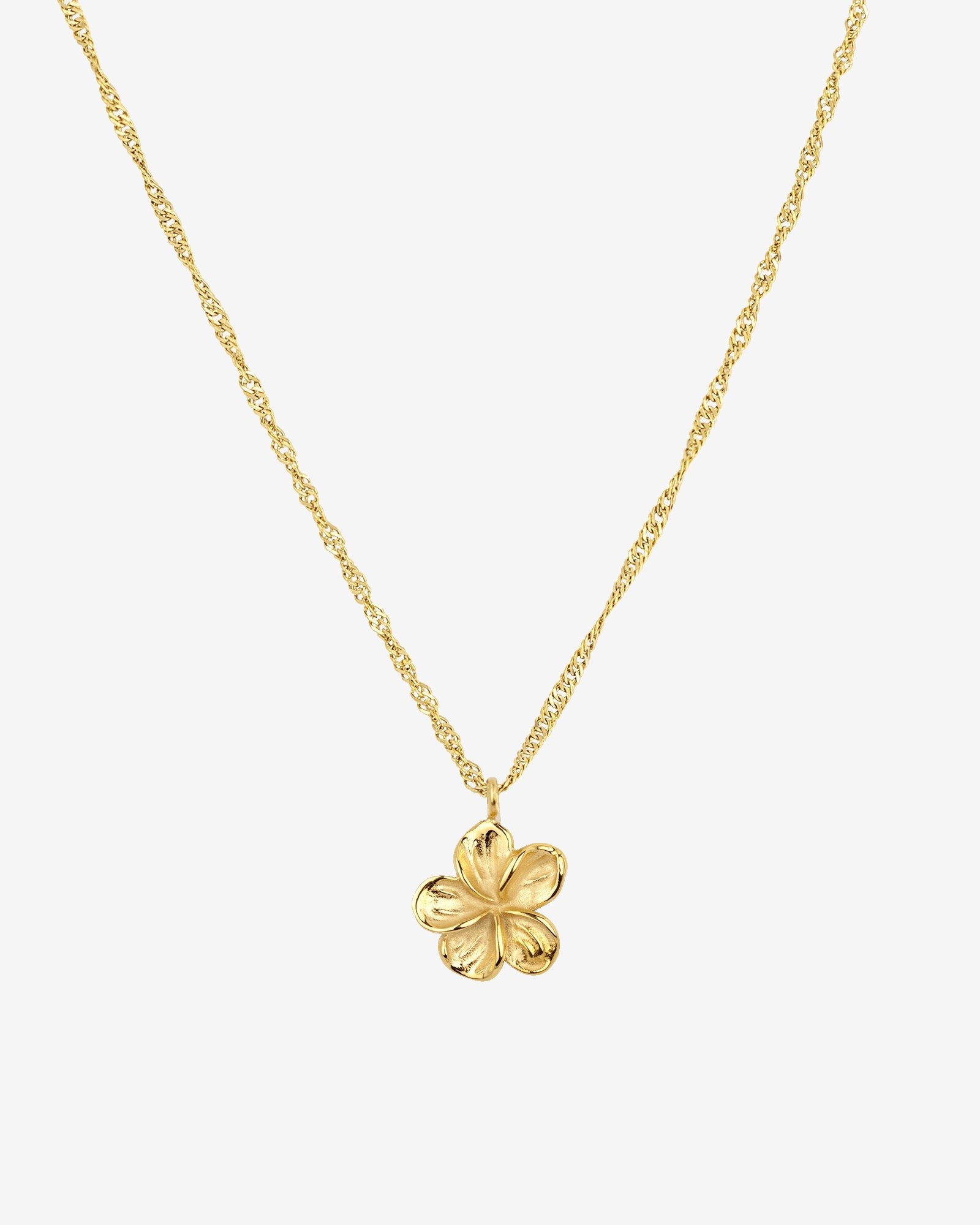Flora Necklace Gold