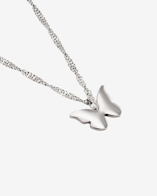 Flutterby Necklace Silber