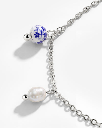 Pearly Tiles Anklet