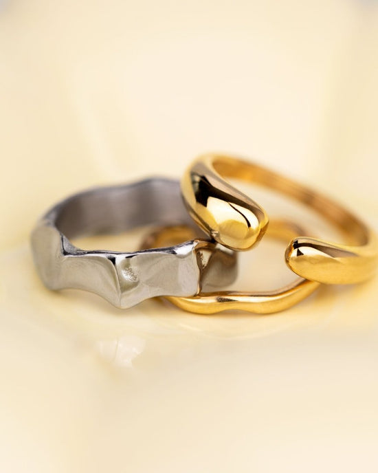 Melting Ring Silber