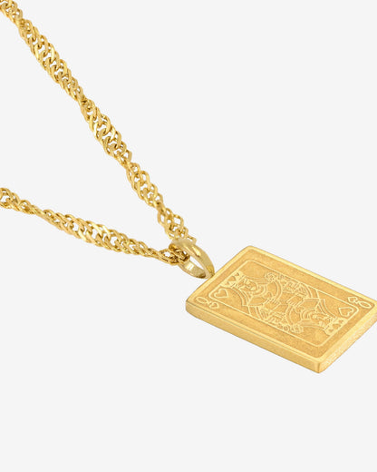 Like a Queen Necklace Gold