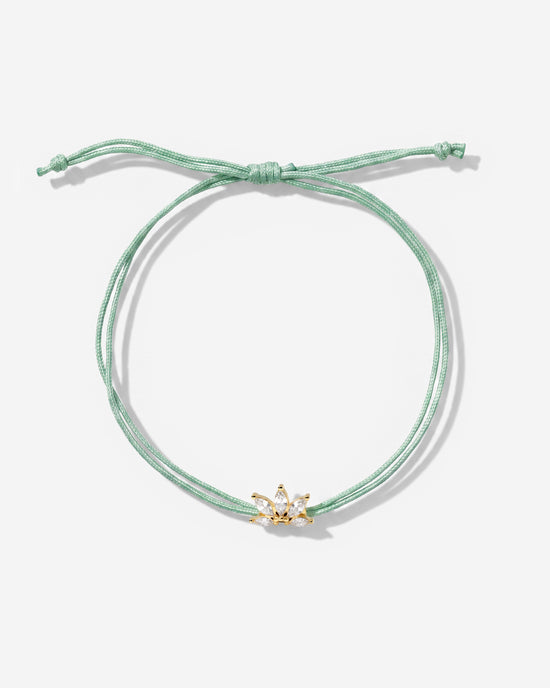 Satin Lotus Bracelet