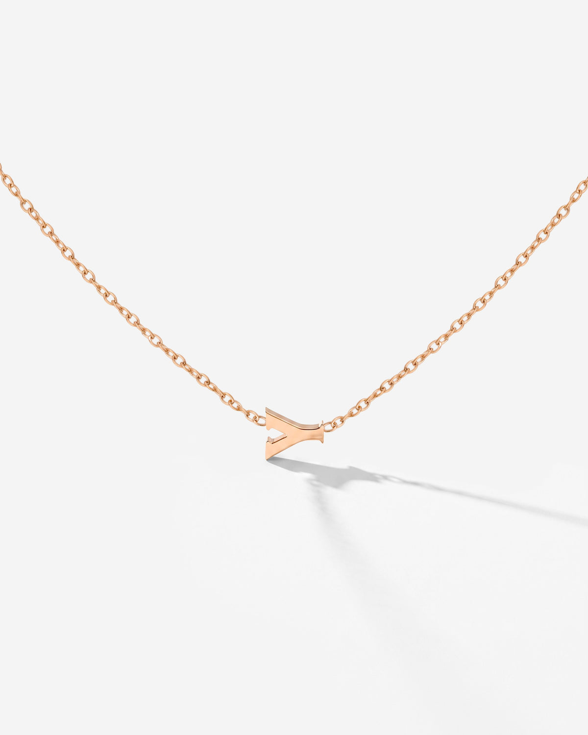 Tiny Letter Necklace