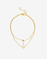 Lisys Pure Pearl Bracelet Gold