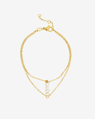 Lisys Pure Pearl Bracelet Gold