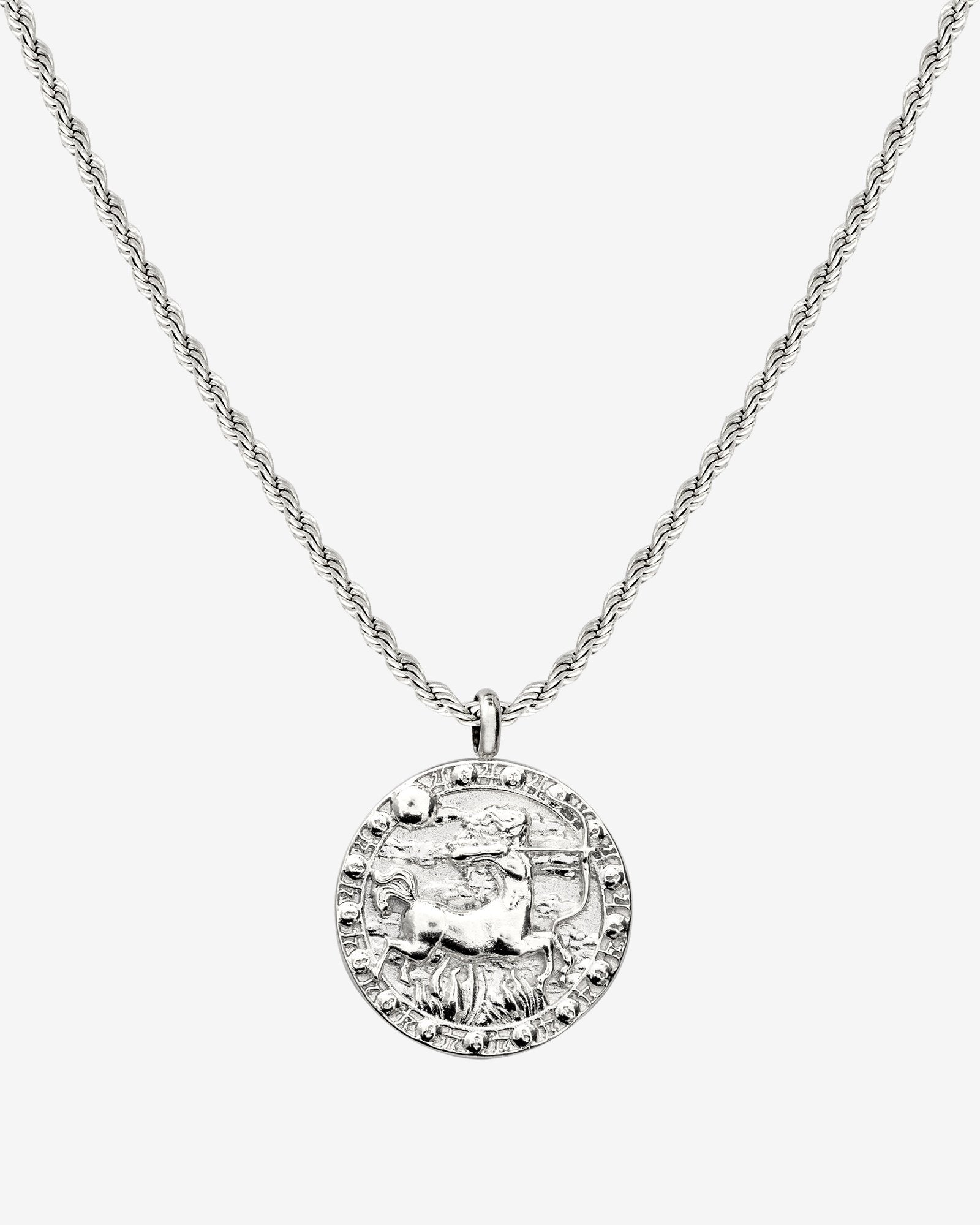 Zodiac Sign Necklace Silber