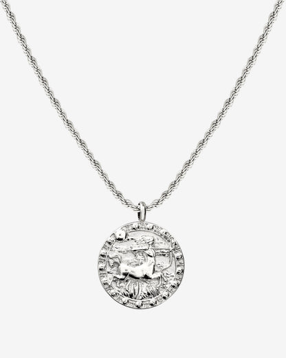 Zodiac Sign Necklace Silber