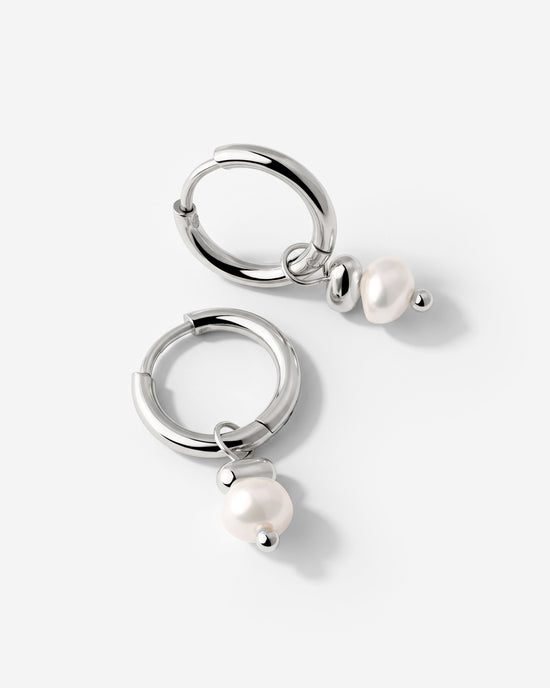 Pearl Essence Hoop Set Small