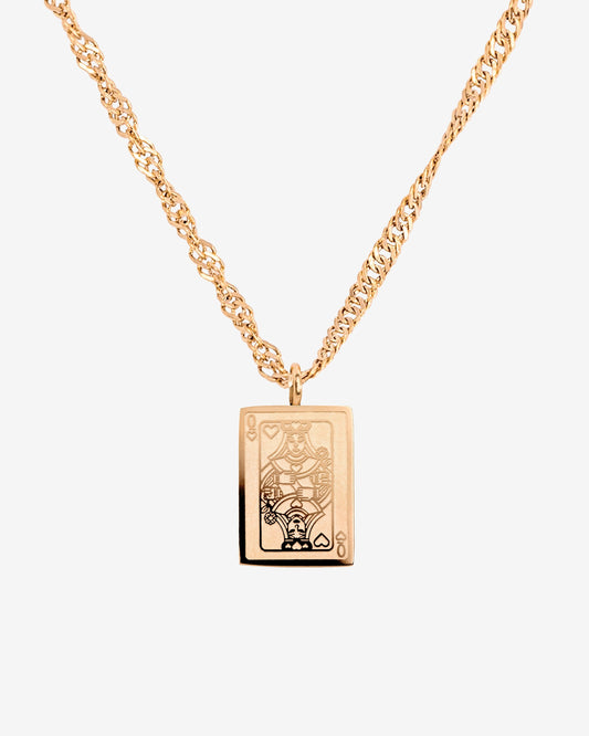 Like a Queen Necklace Rose Gold