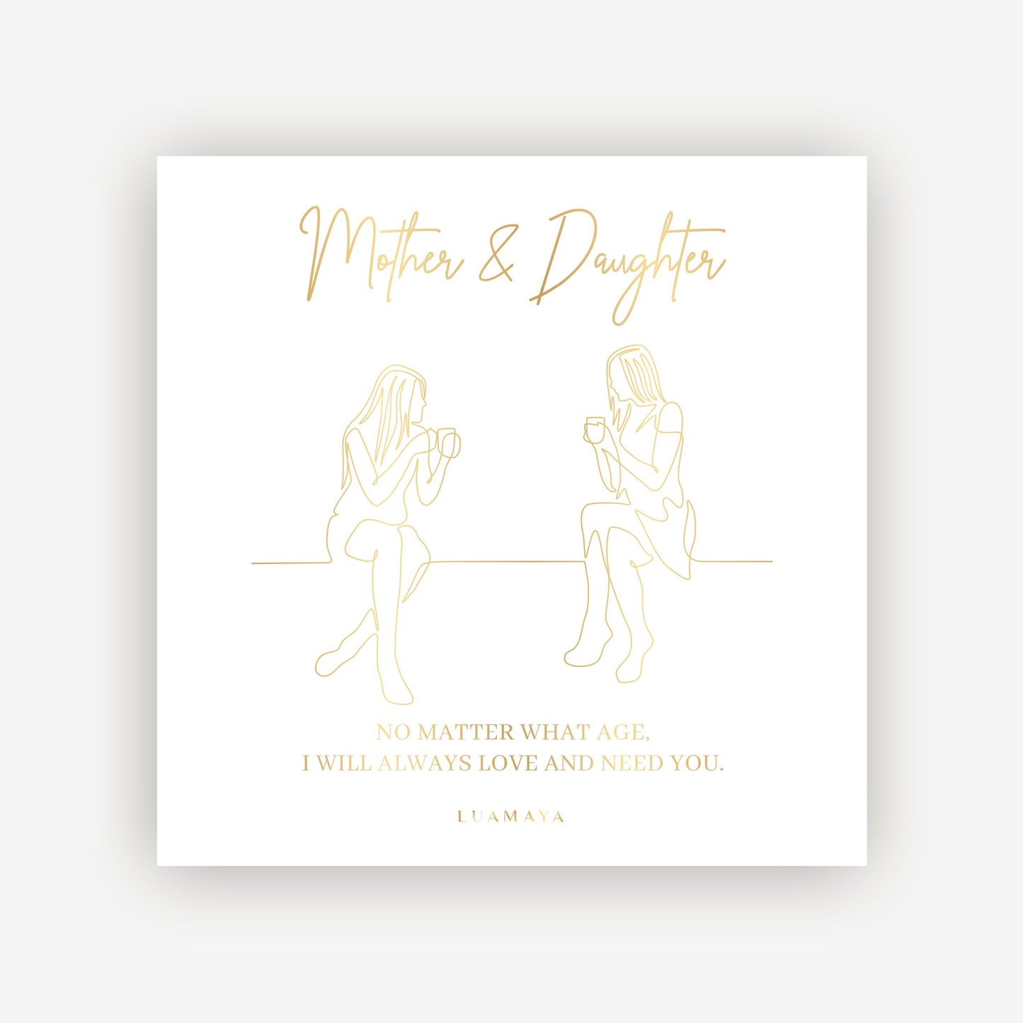 LUA Free Card: Mother's Day - Mother & Daughter