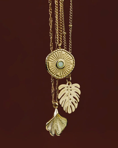 Moss Necklace Gold