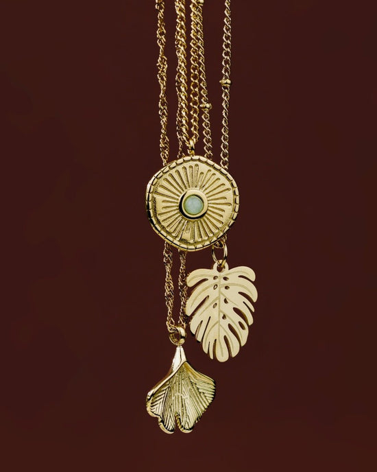 Moss Necklace Gold