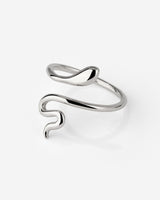Slim Snake Ring Silber