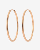 Maxi Hoops Roségold