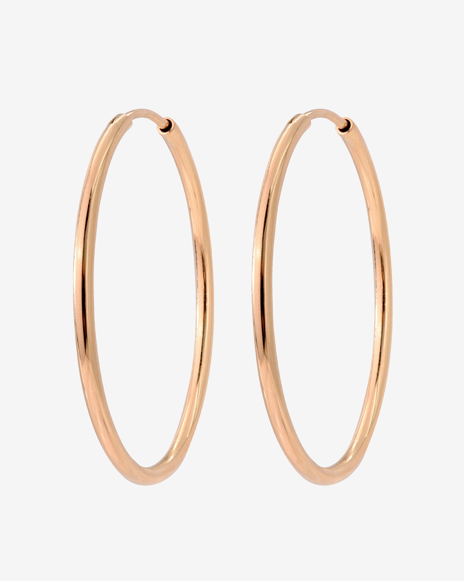 Maxi Hoops Roségold