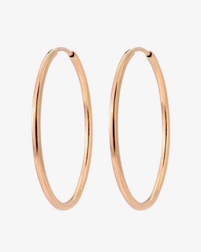 Maxi Hoops Roségold