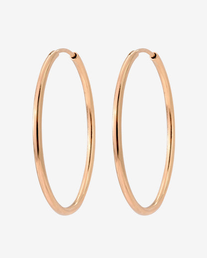 Maxi Hoops Roségold