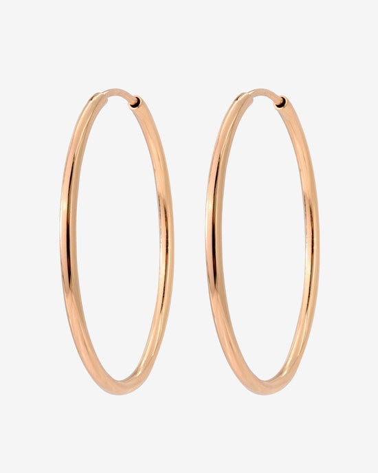 Maxi Hoops Roségold