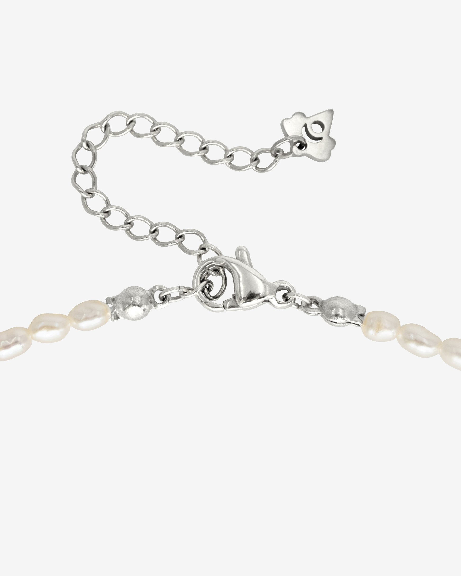 Fluidity Pearl Necklace Silber