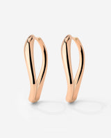 Timeless Oval Hoops Roségold
