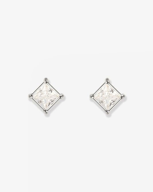 North Star Studs Silber
