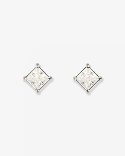 North Star Studs Silber