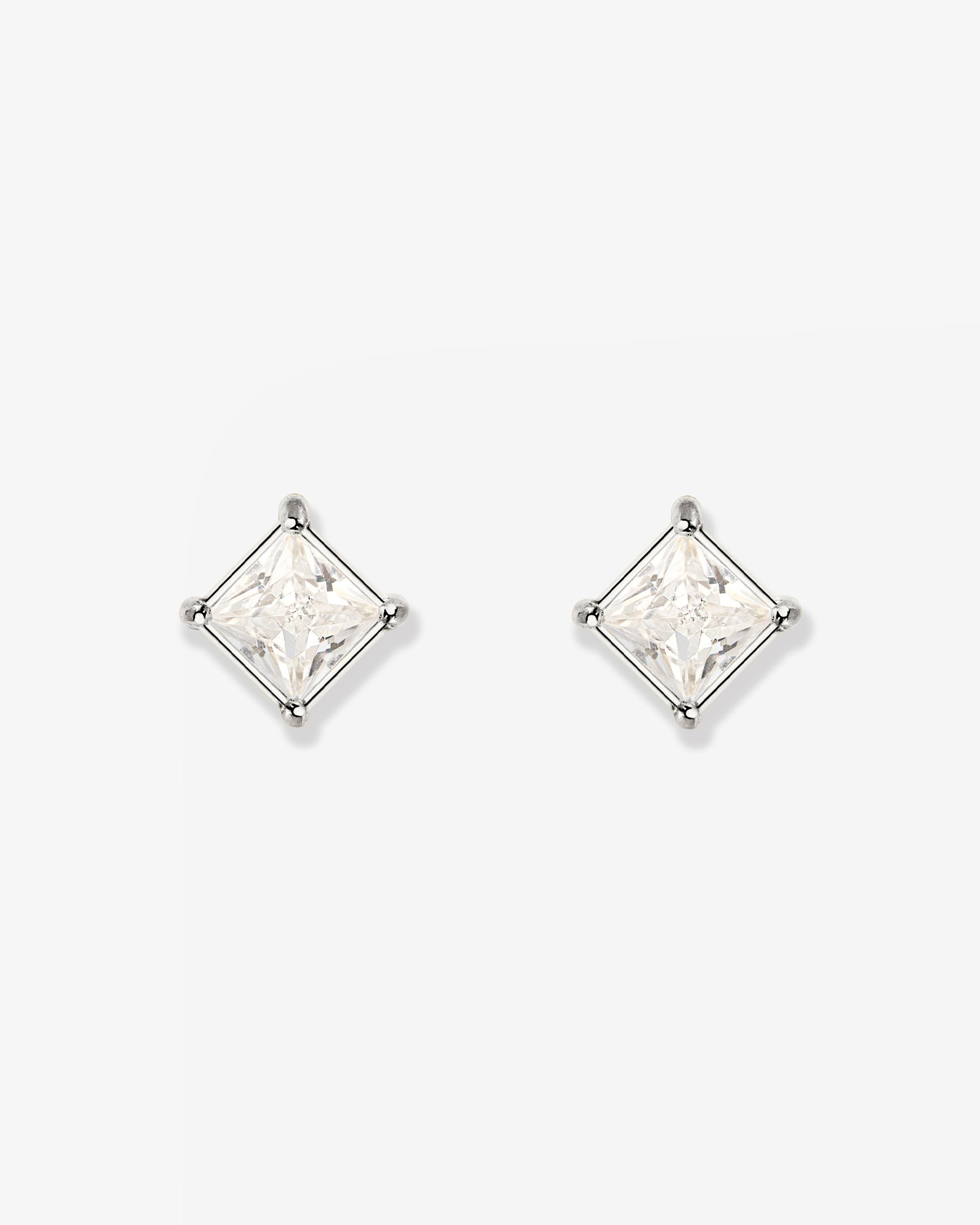 North Star Studs Silber