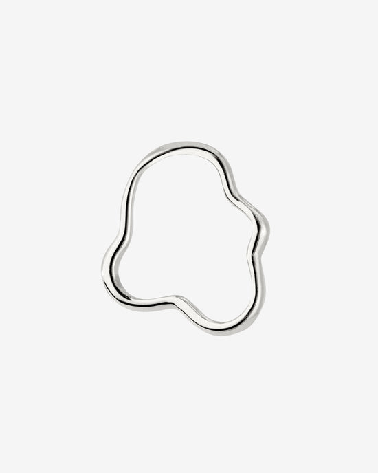 Forming Fluids Oval Hoop Set Baby Silber