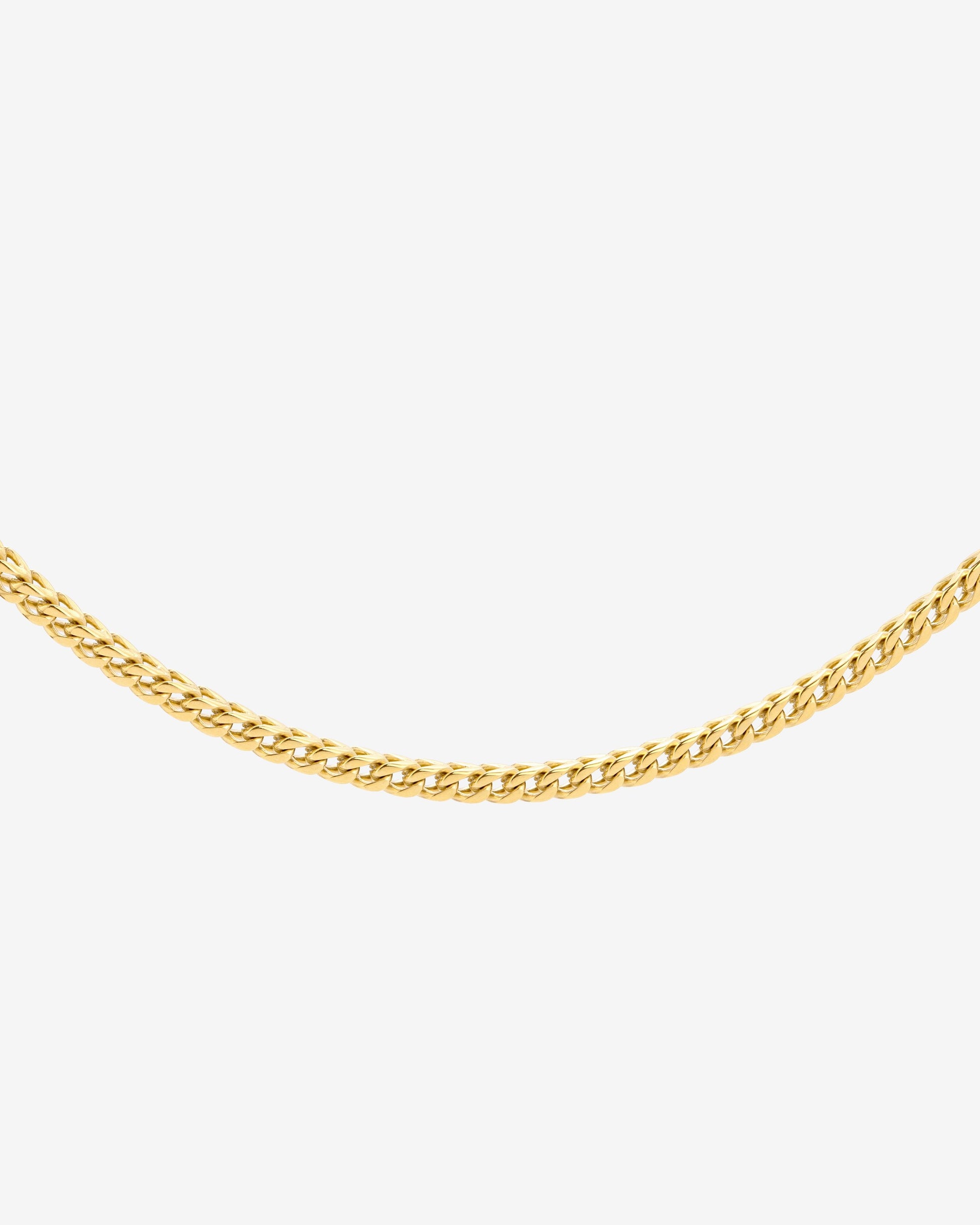 Spiga Chain Necklace Gold