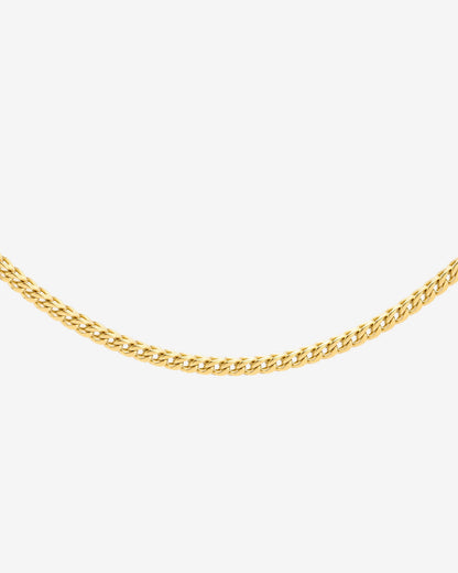 Spiga Chain Necklace Gold