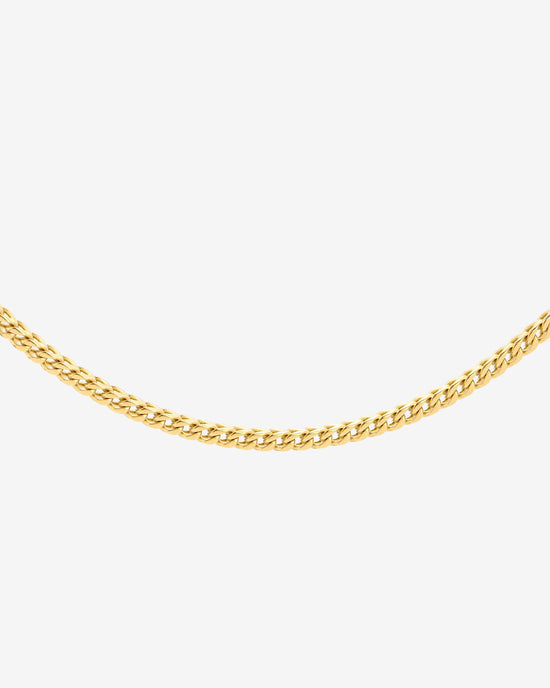 Spiga Chain Necklace Gold