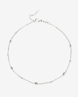 Sparkling Eyes Anklet Silber
