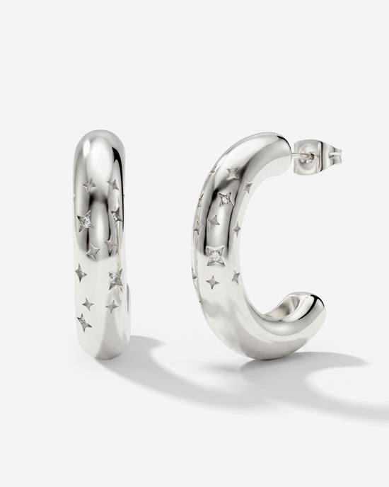 Sea of Stars Hoop Studs