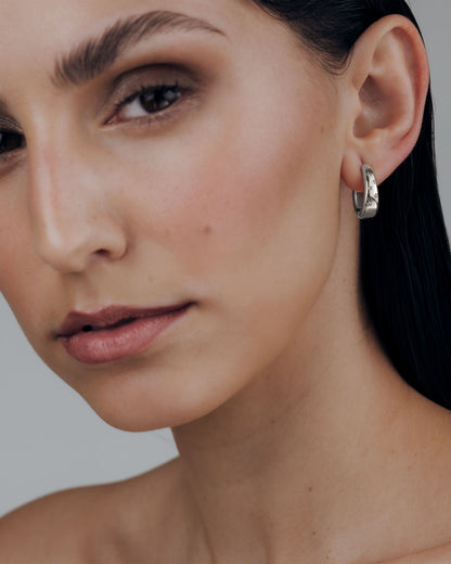 Starstruck Hoops Silber