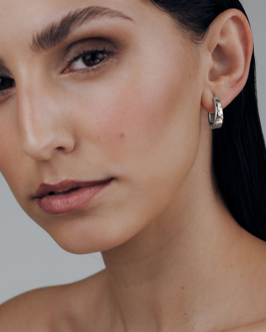 Starstruck Hoops Silber