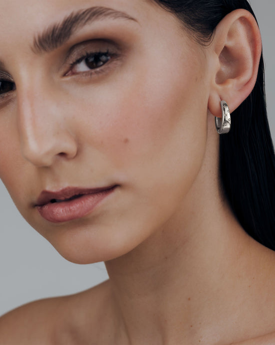 Starstruck Hoops Silber