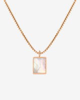 Shimmering Reflection Necklace Roségold