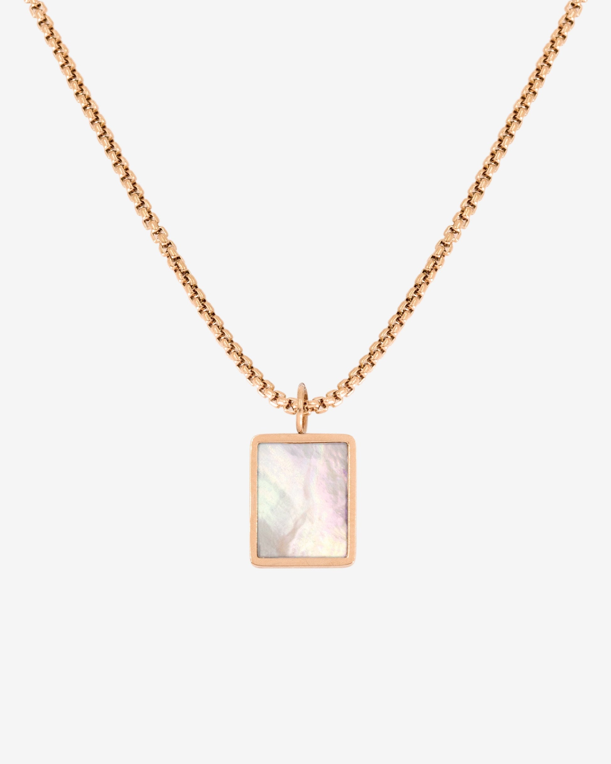 Shimmering Reflection Necklace Roségold