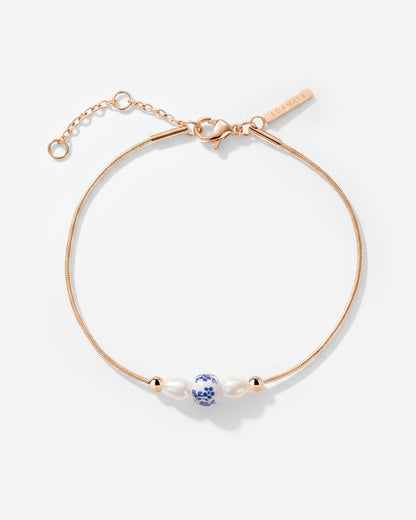 Painted Blue Bracelet