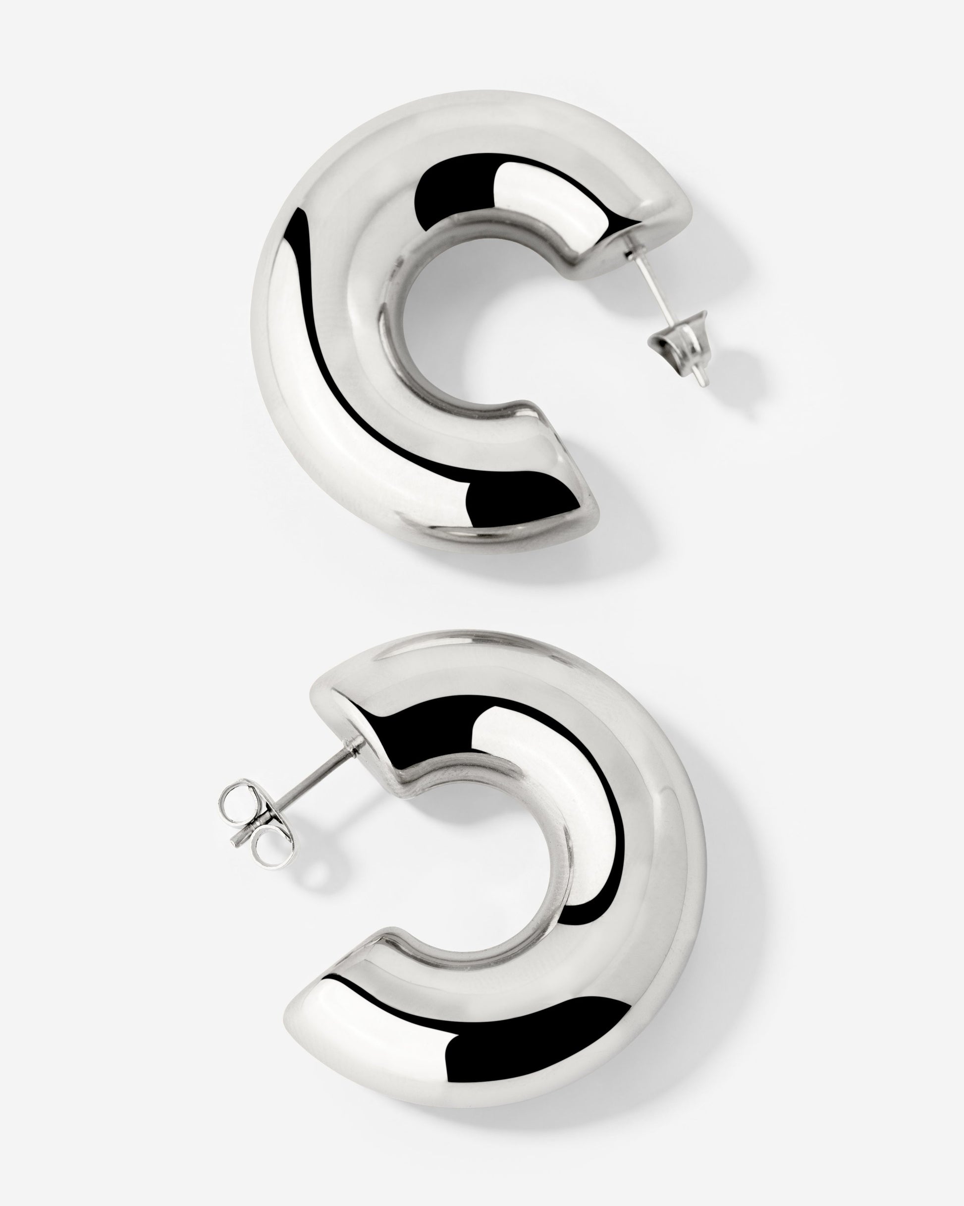Chunky Hoop Studs