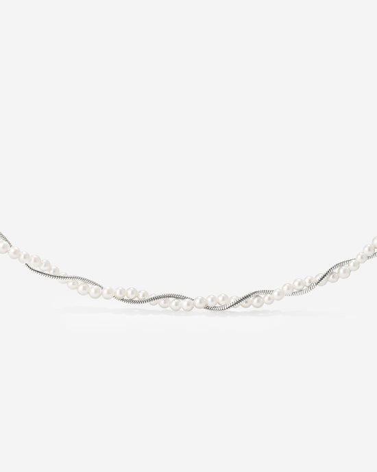 Infinite Bonding Necklace Silber