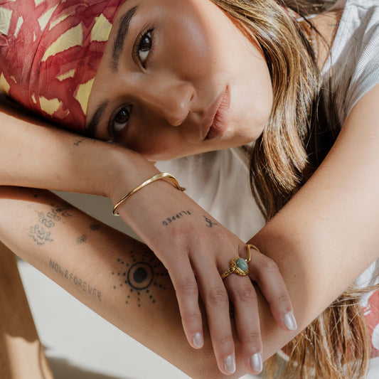 Tides Bangle Gold