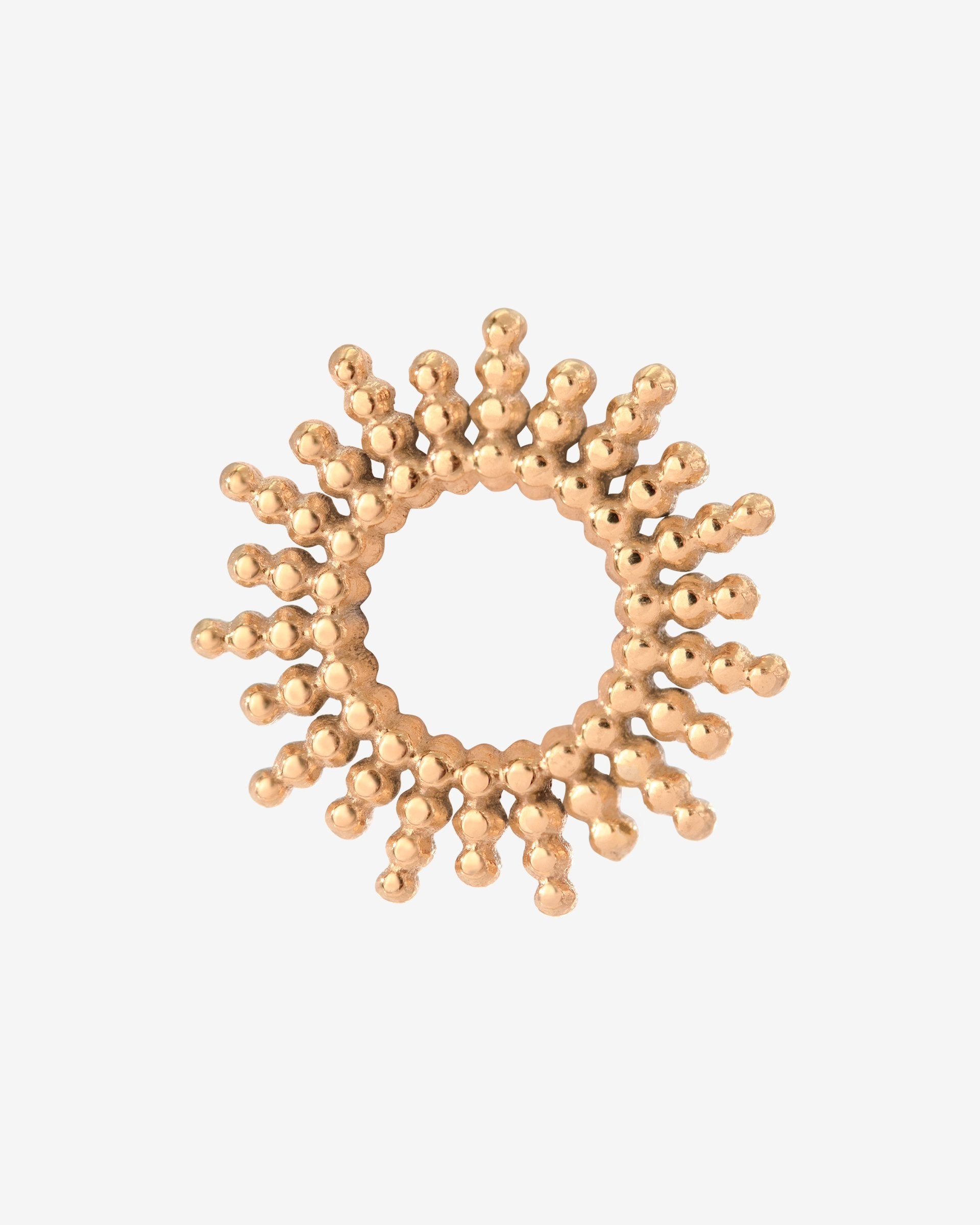 Sunny Oval Twisted Hoop Set Baby Roségold