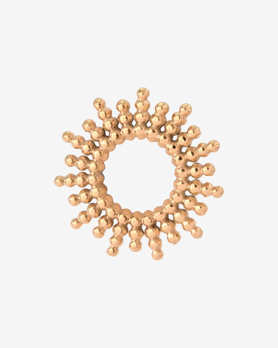 Sunny Oval Twisted Hoop Set Baby Roségold