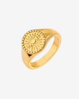 Power Krissi Signet Ring Gold