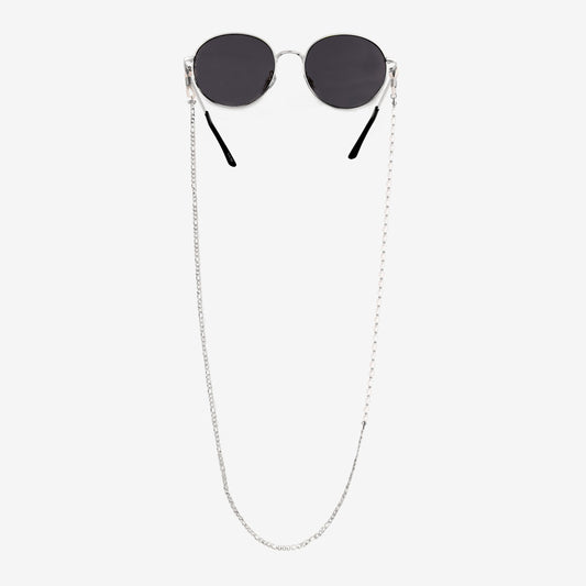 Pearly Sunglasses Chain Silber