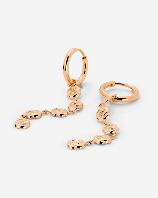 Tides of Time Hoop Set Small Roségold
