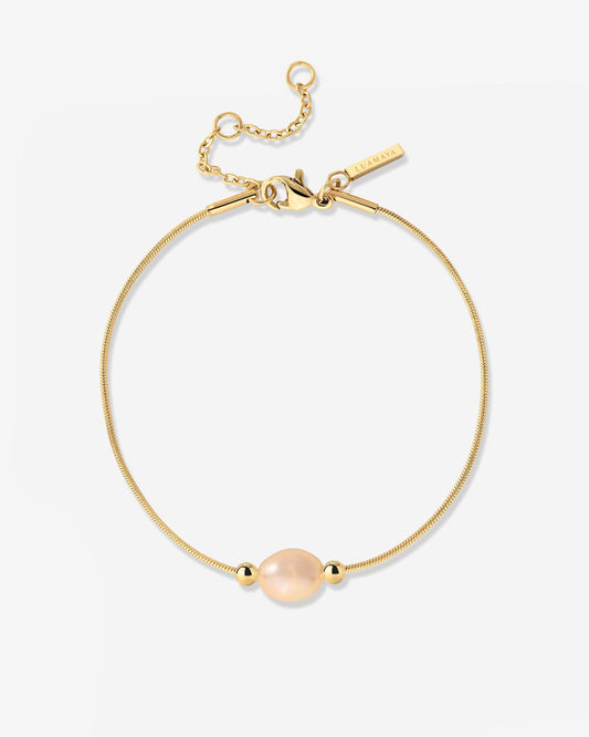 Blush Pearl Bracelet Gold